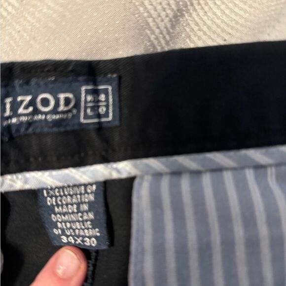 Men’s Izod heavy duty gray‎ pants. Rustic durable great quality. 34x30 - Picture 3 of 9